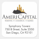 Search for business address stickers Gold