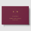 Search for classic wedding guest books Minimalist