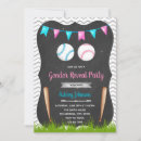 Search for baseball gender reveal invitations Baby shower