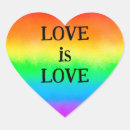 Search for love is love lgbt stickers Equality