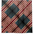 Search for vintage american flag shower curtains Military