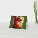 Search for dragon christmas cards Whimsical