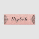 Search for salon name tags Elegant