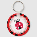 Search for cute ladybug key rings Black