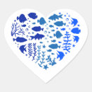 Search for love fishing stickers Heart