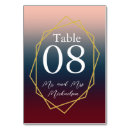 Search for burgundy and blush table cards Fall