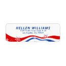 Search for us flag return address labels Stars