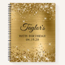 Search for 90th birthday party guest books Glitter