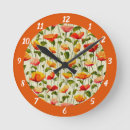 Search for vintage floral clocks Pattern