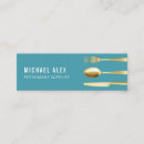 Search for chef business cards Restaurant