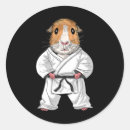 Search for karate silhouette stickers Black belt