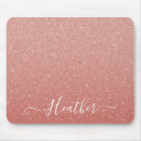 Search for rose gold mousepads Girly
