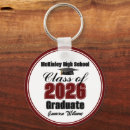 Search for maroon rounded key rings Graduate