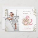 Search for 2nd birthday thank you cards Boho