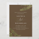 Search for fern wedding invitations Forest