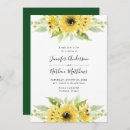 Search for sunflower bouquet wedding invitations Rustic