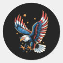 Search for american bald eagle stickers Stars and stripes