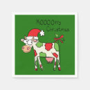 Search for funny cow napkins Moo