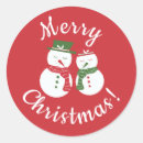 Search for snowmen stickers Merry christmas