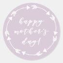 Search for round mothers day stickers Script typography