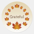 Search for maple stickers Happy thanksgiving