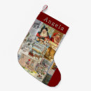 Search for antique christmas stockings Vintage