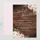 Search for blush and gold bridal shower invitations Flowers