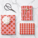 Search for pink and orange wrapping paper Stripes