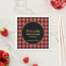Search for buffalo check napkins Chequered