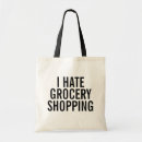 Search for grocery tote bags Typography
