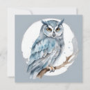 Search for owl watercolor cards Wildlife