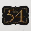 Search for 54th birthday invitations Elegant