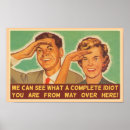 Search for idiot posters Retro
