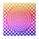 Search for optical illusion tiles Retro