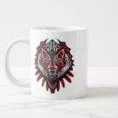 Search for tribal design mugs Wild animal