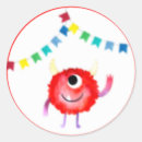 Search for zombie party stickers Rainbow