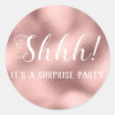 Search for surprise birthday stickers 30th
