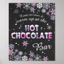Search for hot chocolate bar signs Baby shower