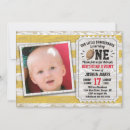 Search for sport 1st birthday invitations Modern