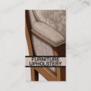 Search for upholstery business cards Chair