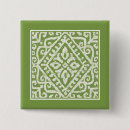 Search for white floral pattern badges Green