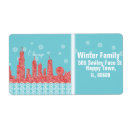 Search for holiday business labels Winter
