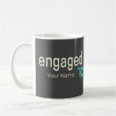 Search for engagement party mugs Engaged