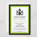 Search for lime birthday invitations Chic