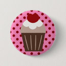 Search for cupcake with cherry badges Cupcakes