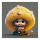 Search for mushroom fantasy art Cute