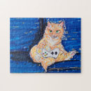 Search for ginger cat puzzles Tabby