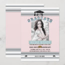 Search for blue and silver graduation invitations College