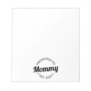 Search for mom notepads Mother to be