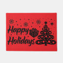 Search for merry christmas doormats Happy holiday